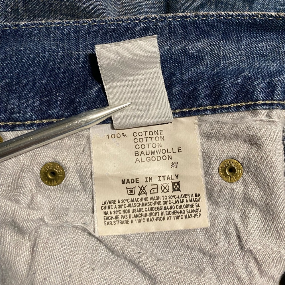 Men’s Diesel KULTER Regular Straight Leg Jeans - Picture 10 of 11